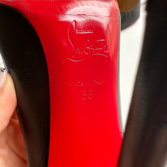 Christian Louboutin Black Heels - Picture 4 of 5